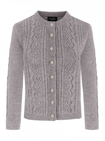 Strickjacke Tegernsee Grau