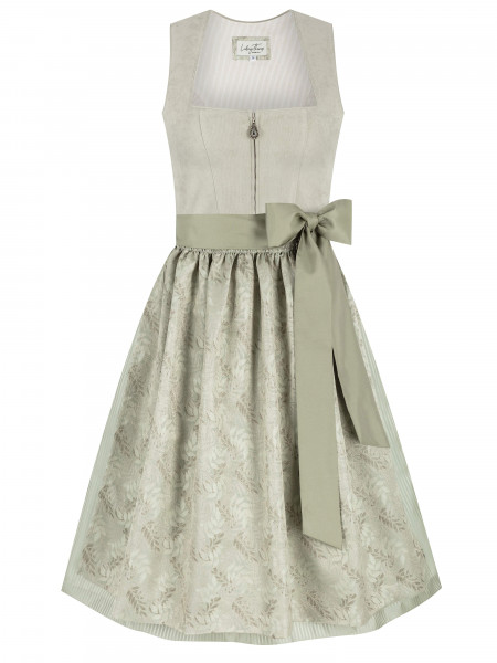 Dirndl Zaida silver pistacchio